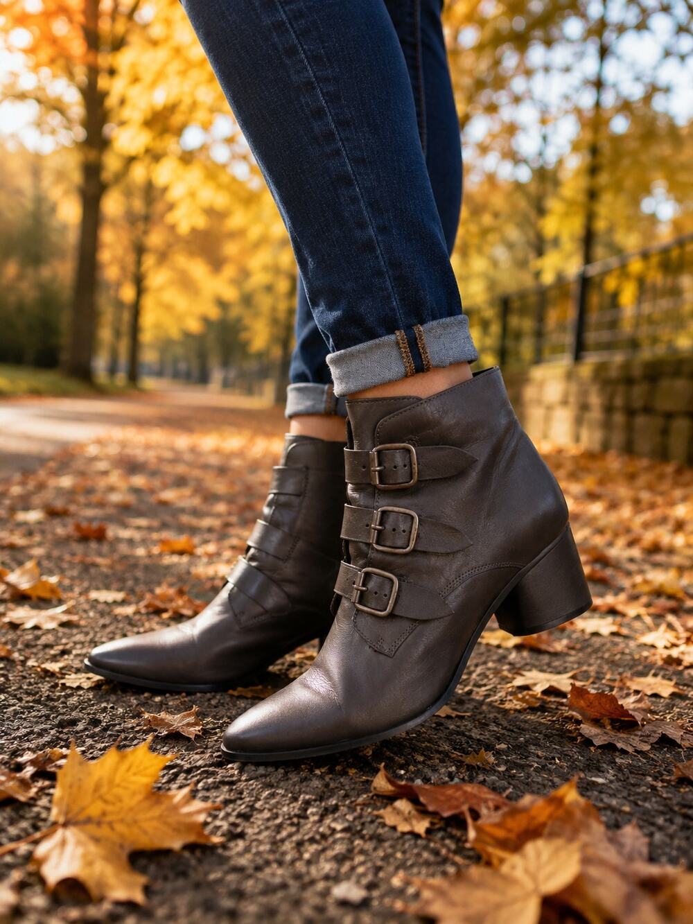 Miz Mooz Janae 41 Heeled Ankle Boot antique khaki green brown sz 10 new box $200